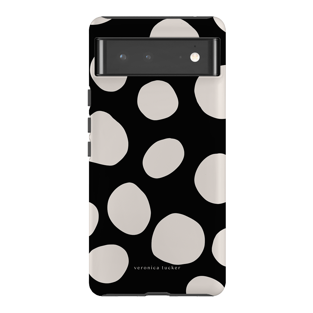 Premium Pebbles Noir Phone Case - Slim Protective Cover for iPhone & Samsung - Perfect for Everyday Use, Travel & Outdoor Activities