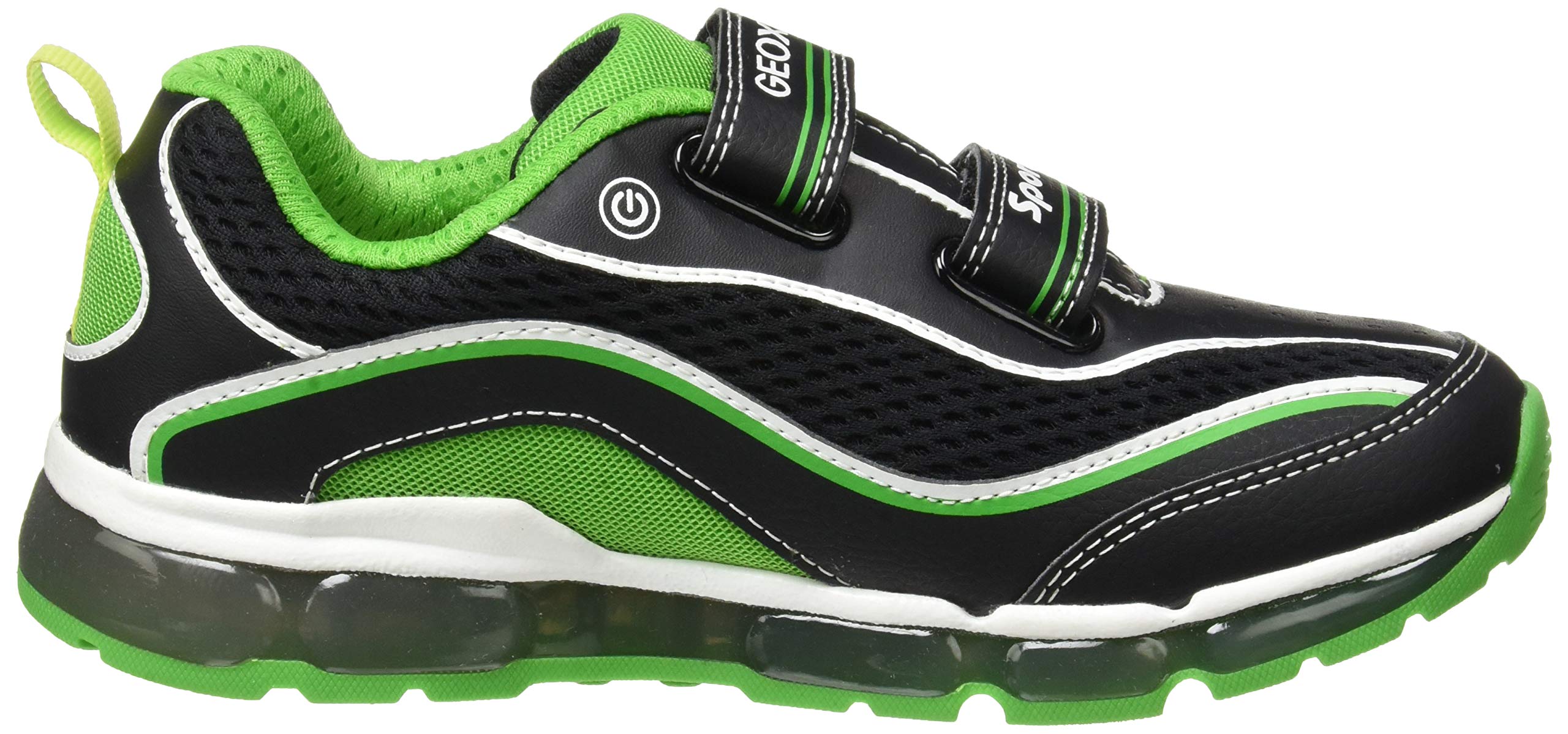 Geox Boys Android Breathable Sneakers - Lightweight Comfortable Kids Shoes for School & Outdoor Play
