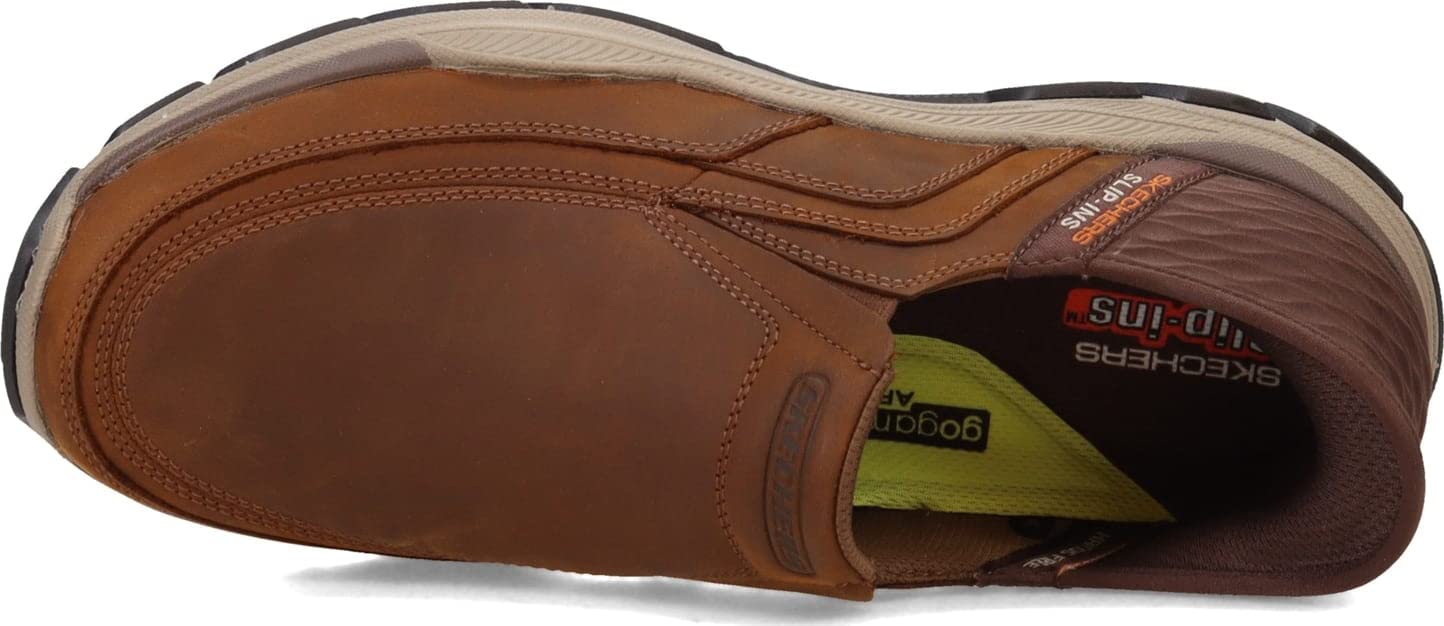 Skechers Men's Respected - Elgin Hands Free Slip-On Loafers | Comfortable Slip-In Shoes for Men | Perfect for Work, Travel & Casual Wear