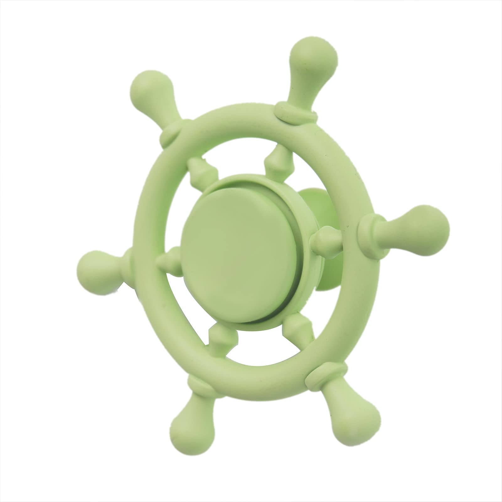 Retro Nautical Ship Cabinet Knobs - 2 Pack, Green for Dresser & Cupboard