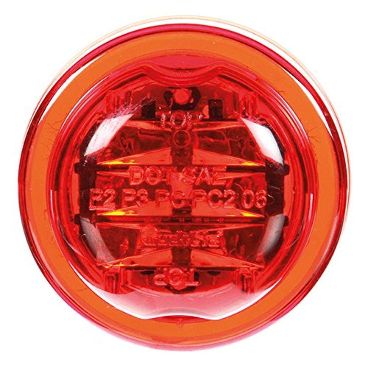 Truck-Lite 10275R Clearance Marker Light for Trucks & Trailers - Heavy Duty LED Safety Lights for Commercial Vehicles & RVs