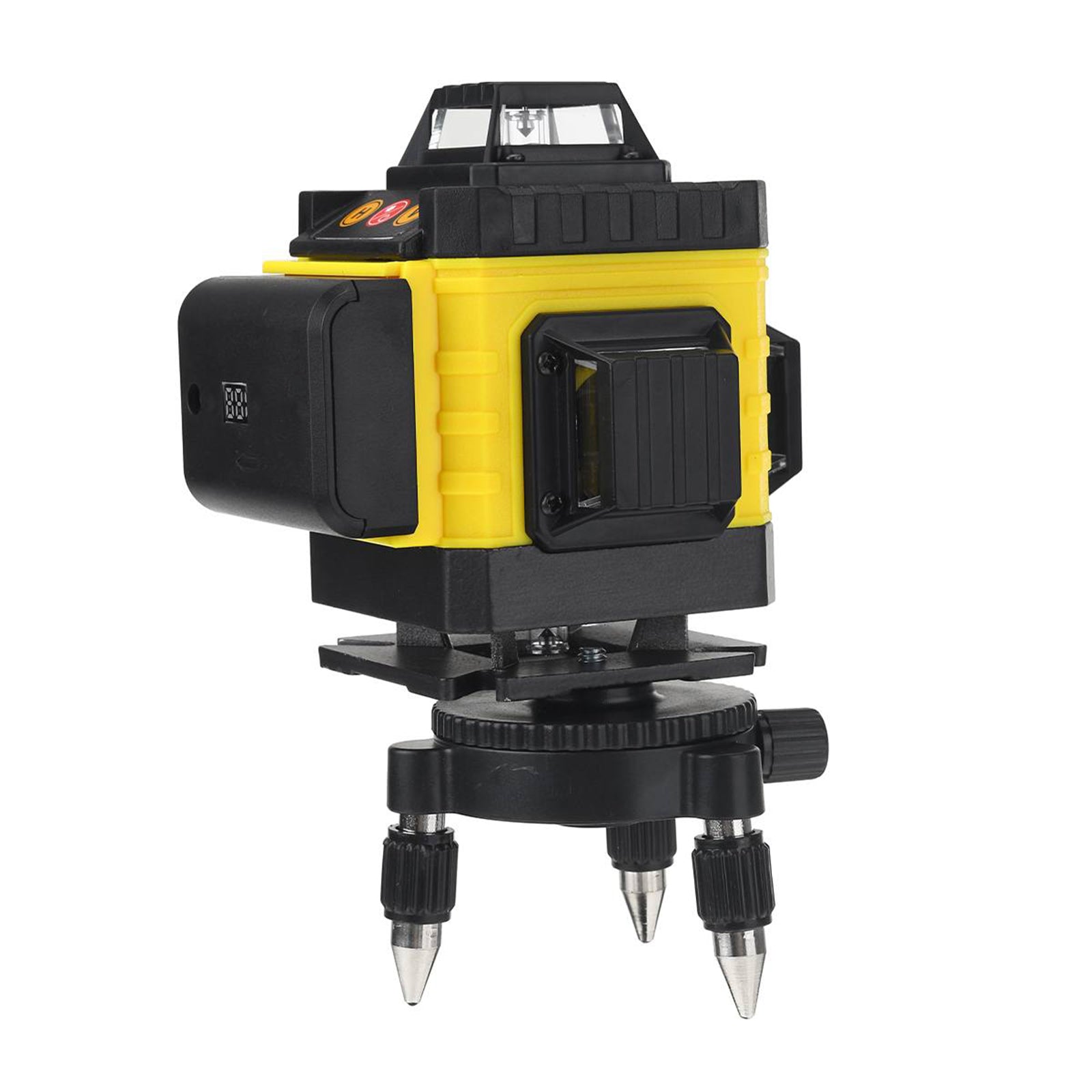 16 Line Laser Level 4D Green Beam Self-Leveling 360° Rotary Cross Line Laser for Construction, Woodworking, Tile Installation and DIY Projects