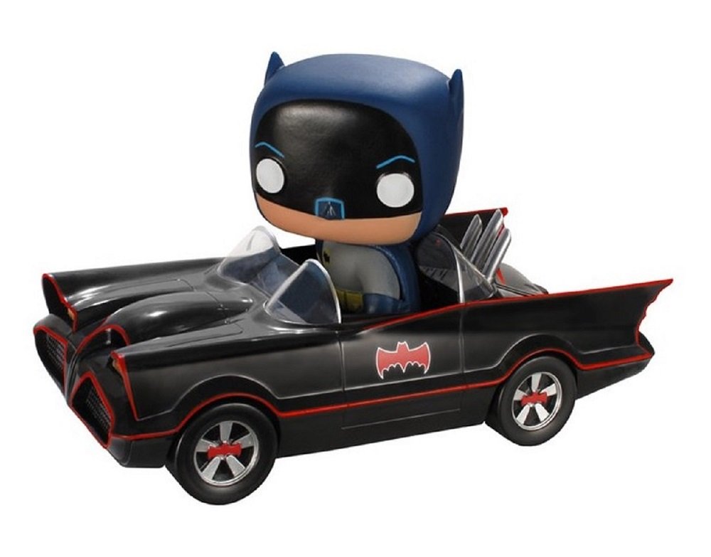 Funko POP Heroes 1966 Batmobile Action Figure - Collectible Batman Toy for DC Comics Fans - Perfect for Display, Gifts & Superhero Decor