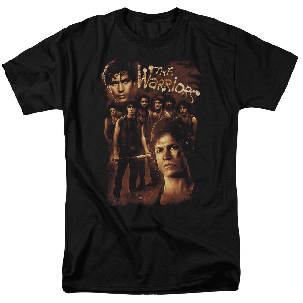 9 Warriors NYC Gang Thriller Action Movie Graphic T-Shirt for Men - Black Cotton Tee - Perfect for Movie Fans, Streetwear & Casual Outfits