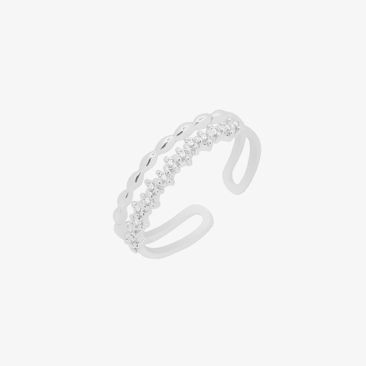 Rhodium plated