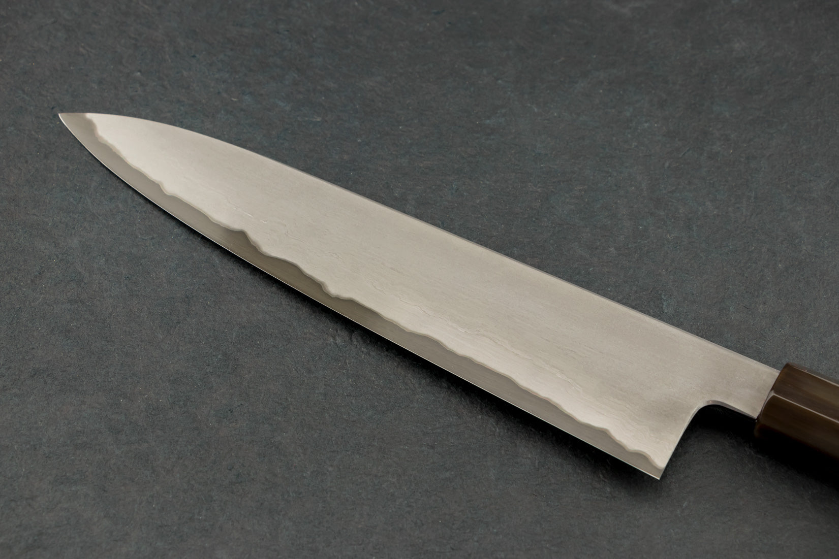 Premium Tetsujin Hamono Aogami Super Blue Steel Gyuto Chef Knife 240mm - Japanese High-Carbon Kitchen Knife for Professional Chefs & Home Cooking