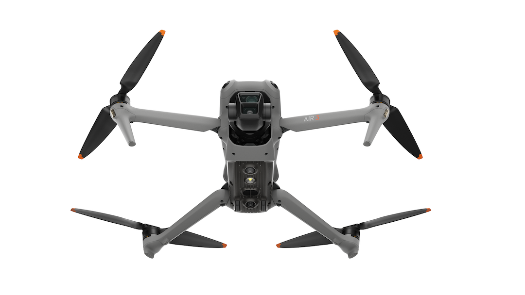 DJI Air 3 Fly More Combo with DJI RC-N2 Remote Controller - 4K Dual Camera Drone with 46-Min Flight Time, Omnidirectional Obstacle Sensing - Perfect for Aerial Photography, Travel Vlogging & Outdoor Adventures