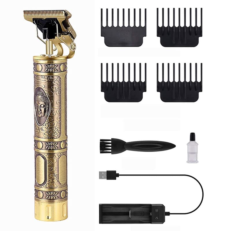 Professional Rechargeable Cordless Hair Trimmer for Men & Women - Rewup Electric Hair Clipper with Adjustable Blades for Home Barbering, Beard & Body Grooming | Perfect for DIY Haircuts, Travel & Personal Grooming