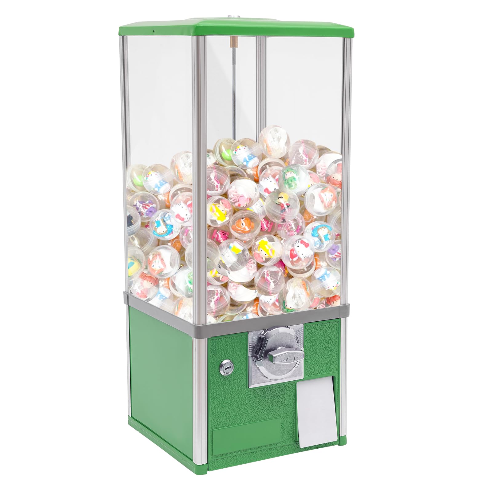 Commercial Big Capsule Vending Machine - Candy & Gumball Dispenser for Retail Stores, Game Halls, Arcades | Durable Bulk Snack Vendor for Malls, Theaters, Amusement Parks (Style 4)