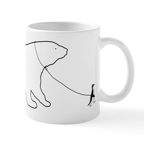 White - Penguin And Polar Bear Mugs