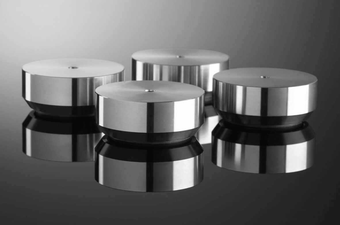 Shunyata Research SSF Premium Stainless Steel Speaker Isolation Feet - Reduce Vibrations & Enhance Audio Clarity for Home Theater & Hi-Fi Systems