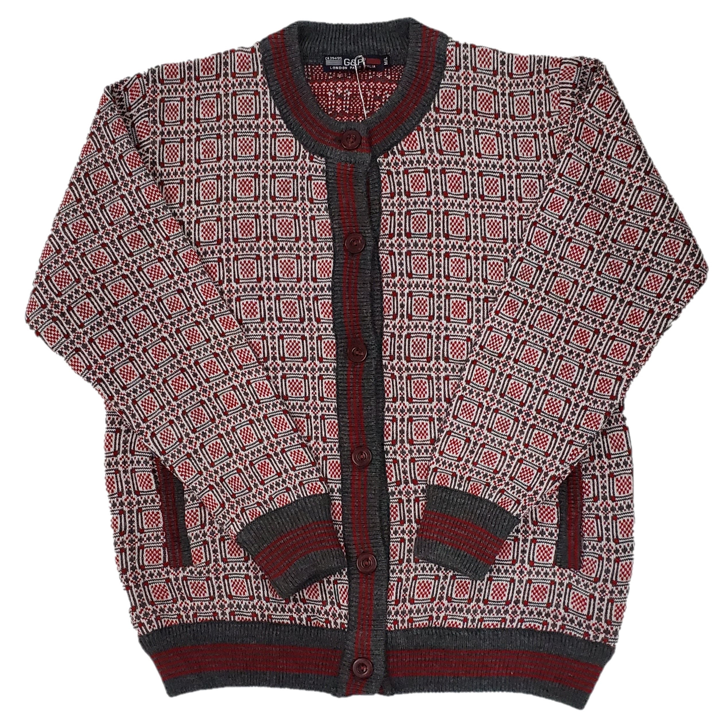 Women's Jacquard Knit Cardigan Sweater - Elegant Long Sleeve Open Front Wrap Cover Up for Fall & Winter (Office, Date Night, Casual Outings)