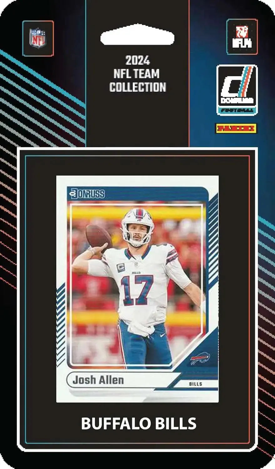 2024 Buffalo Bills NFL Donruss Team Set Trading Cards - Official Football Collectibles for Fans & Memorabilia Collectors (Perfect for Display, Gifts, and Game Day Decor)