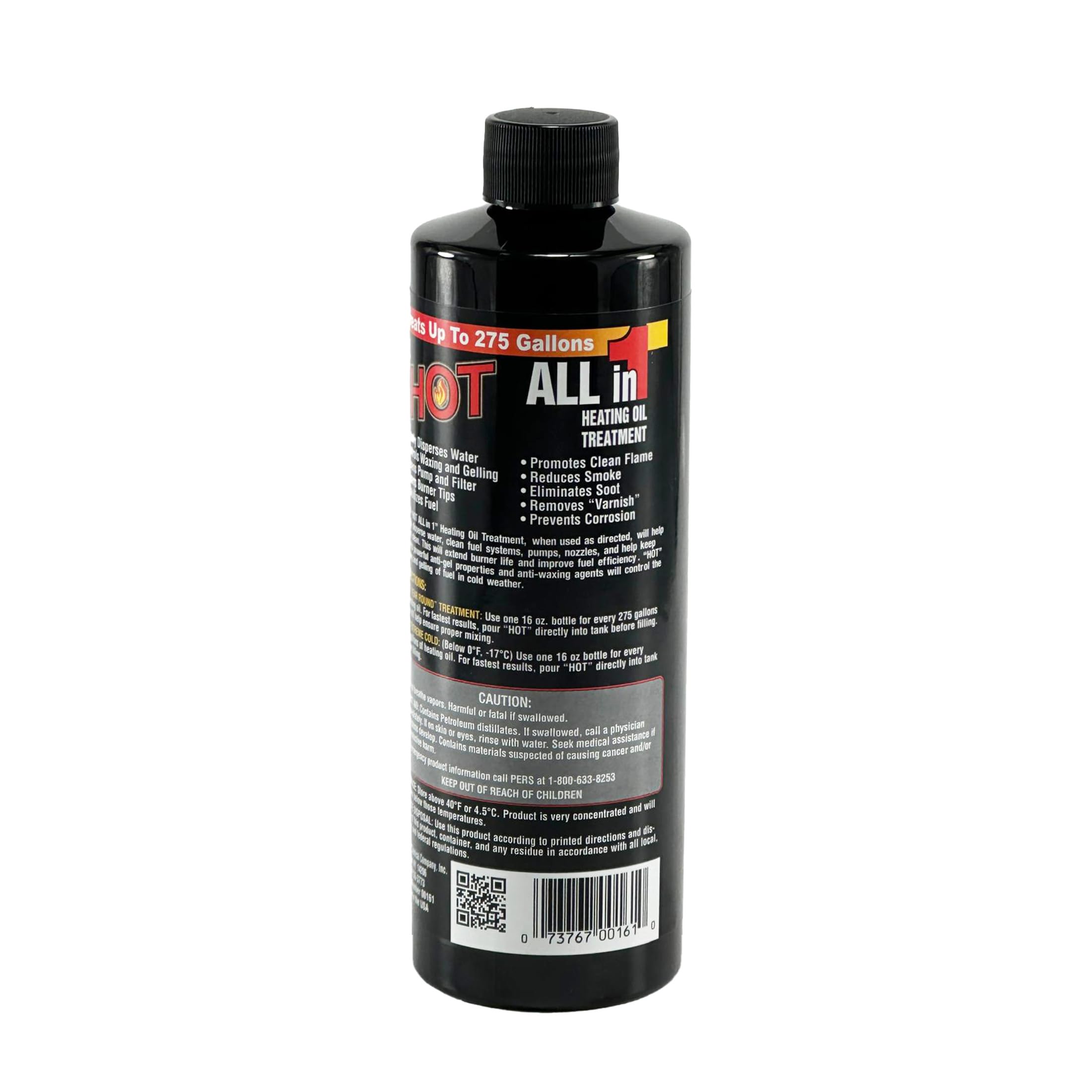 Best 4-in-1 Heating Oil Treatment Additive - Case of 24 Bottles (16oz Each) for Fuel Efficiency & Engine Protection | Home Heating & Industrial Use