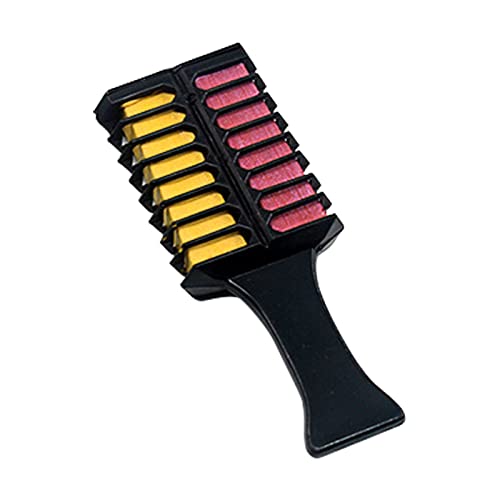 Simayixx Temporary Hair Chalk Comb - Washable Multicolor Hair Dye for Kids & Girls | Perfect for Christmas Gifts, Birthday Parties & Children's Day DIY Styling | Safe, Fun & Easy to Use