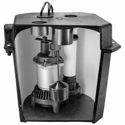 6-Gallon Laundry System Pump - Heavy Duty Water Transfer Pump for Washing Machines & Utility Sinks | Ideal for Home Laundry Rooms, RV Camping & Emergency Water Backup