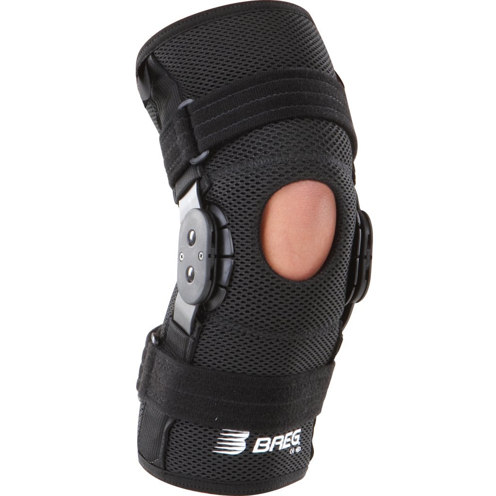 Breg Shortrunner Airmesh Open Back Brace XS (Part #21731) - Lightweight Support for Running, Hiking & Active Lifestyles
