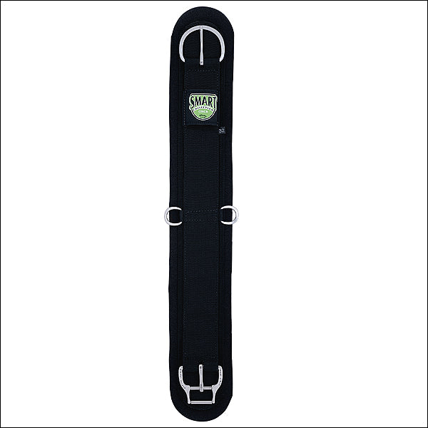 34 Inch Black Neoprene Horse Cinch Girth - Heavy Duty Weaver Tack for Trail Riding & Training - Comfortable Straight Design for English & Western Saddles