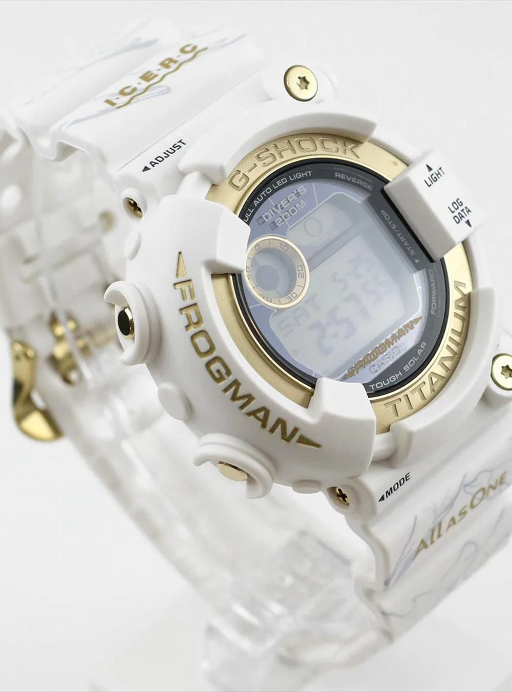CASIO G-Shock Master of G Sea Frogman 30th Anniversary ICERC Japan Collaboration Watch GW-8201K-7JR - Made in Japan, Waterproof, Shock Resistant - Perfect for Diving, Outdoor Adventures & Sports Enthusiasts