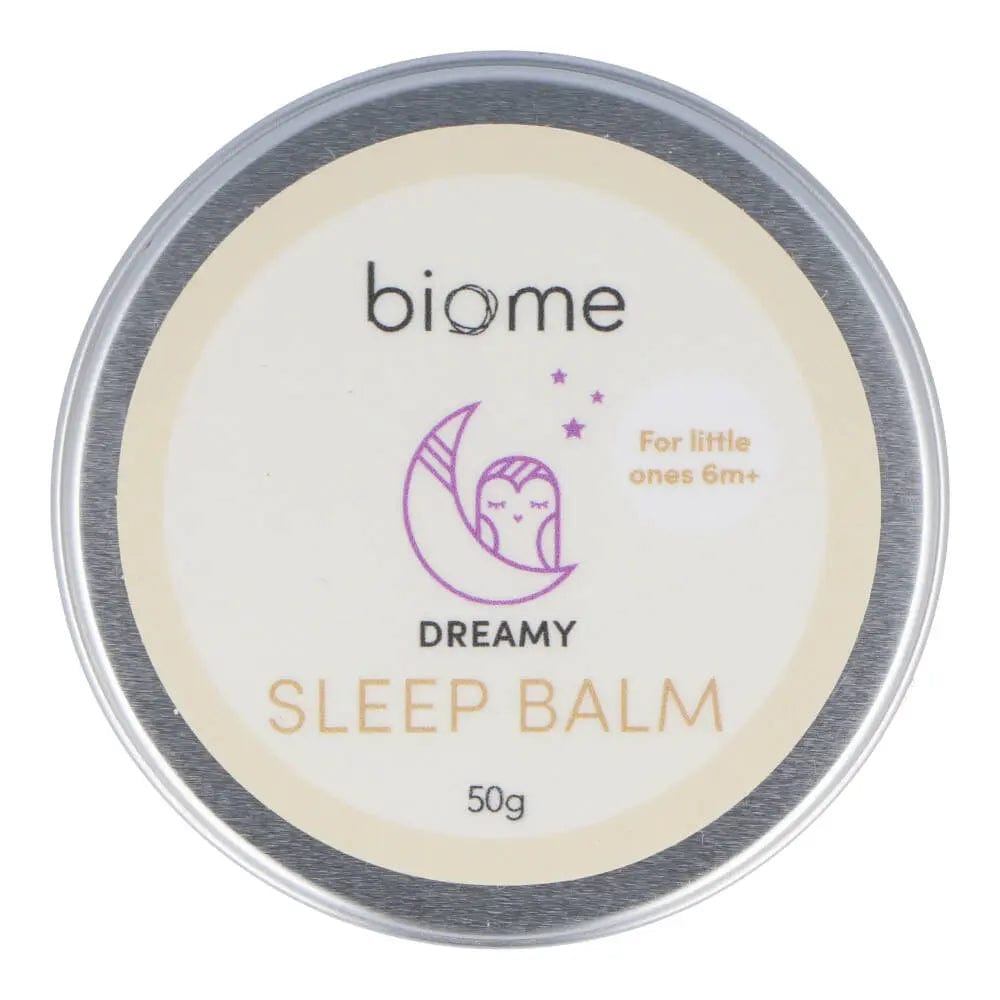 Biome Sleep Balm 50g - Natural Sleep Aid for Relaxation & Better Sleep - Perfect for Nighttime Use & Stress Relief