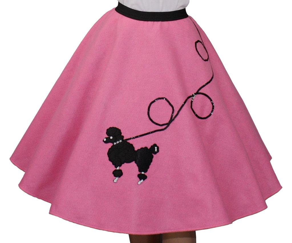 Lavender Poodle Skirt for Women - Vintage Dance Costume
