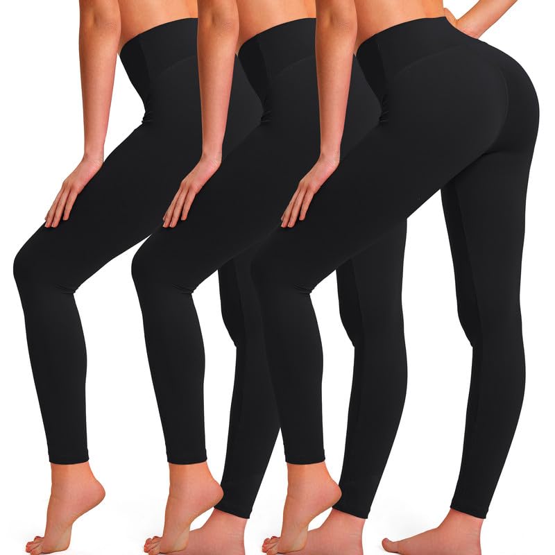 Buttercloud High Waisted Yoga Pants for Women - Tummy Control Workout Leggings, No Front Seam Gym & Running Tights | Perfect for Yoga, Pilates & Everyday Wear