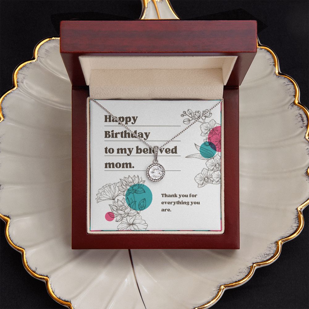 Birthday Gifts for Mom - Elegant Jewelry Necklace with Heart Pendant - Perfect Birthday Present for Mother's Day, Anniversary & Special Occasions