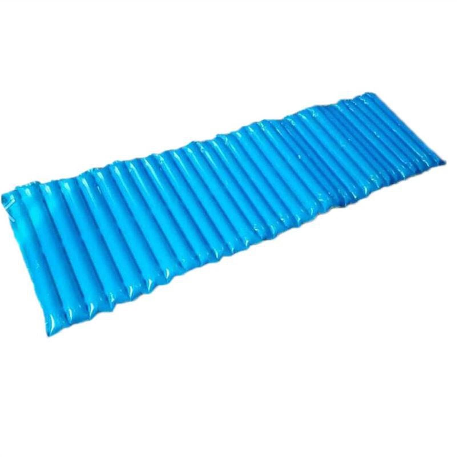 **ZJDYDY Soft Inflatable Mattress - 60x200cm Portable Air Bed for Beach, Camping & Picnic | 5cm Thick Comfortable Sleeping Mat | Waterproof & Lightweight for Outdoor Use (Blue)**    **Usage Scenarios:** Perfect for beach lounging, camping trips, picnics, poolside relaxation, and guest bedding.