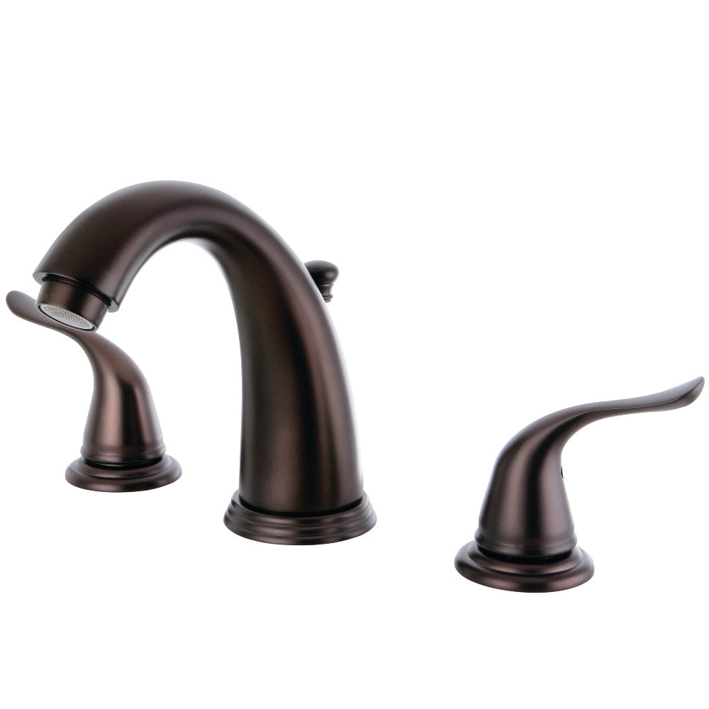 Kingston Brass KB2985YL 8-Inch Widespread Bathroom Faucet - Modern Matte Gold Finish for Vanity Sinks & Powder Rooms