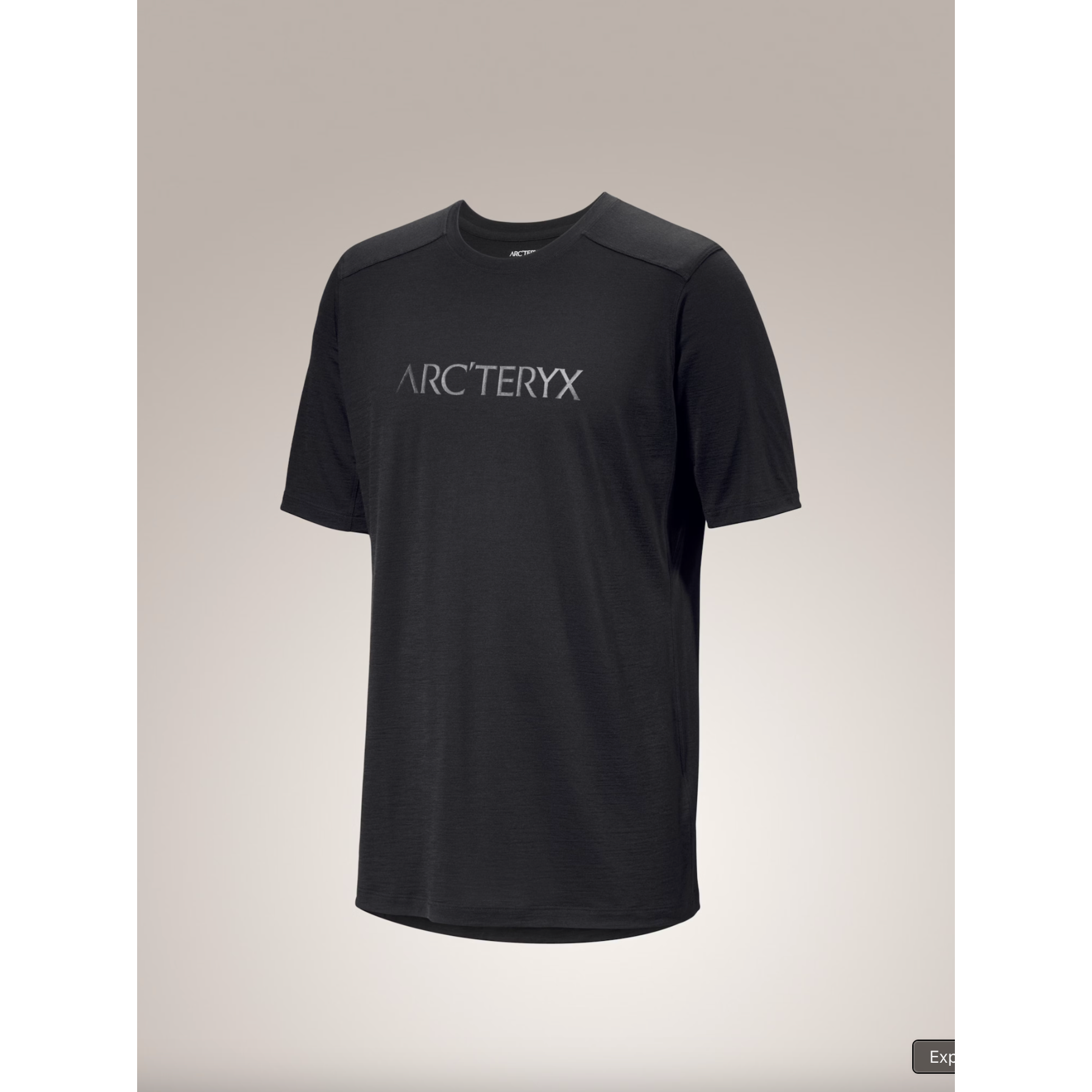 Arc'teryx Men's Ionia Merino Wool Short Sleeve Shirt with Logo - Breathable & Odor-Resistant Base Layer for Hiking, Camping & Outdoor Adventures