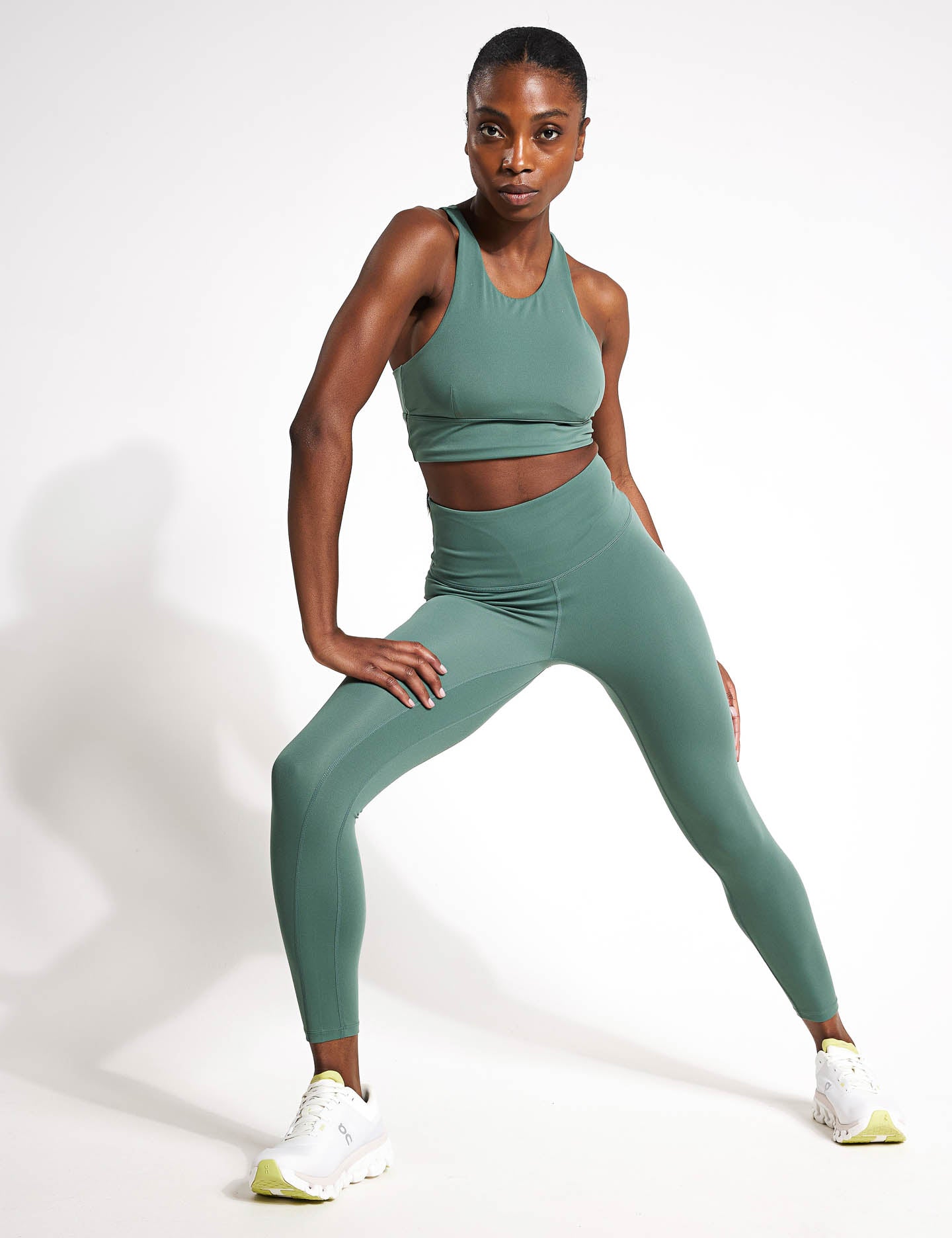Harris Bra Dark Forest - Supportive & Comfortable Sports Bra for Women - Perfect for Yoga, Running & Gym Workouts