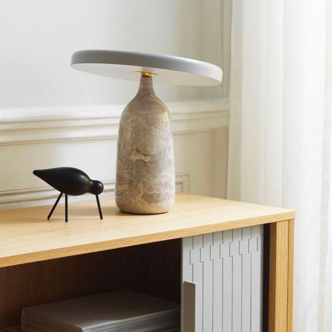Eddy Table Lamp - Modern LED Desk Lamp with Adjustable Brightness & Color Temperature for Home, Office, and Study Room | Perfect for Reading, Working, and Nightstand Lighting