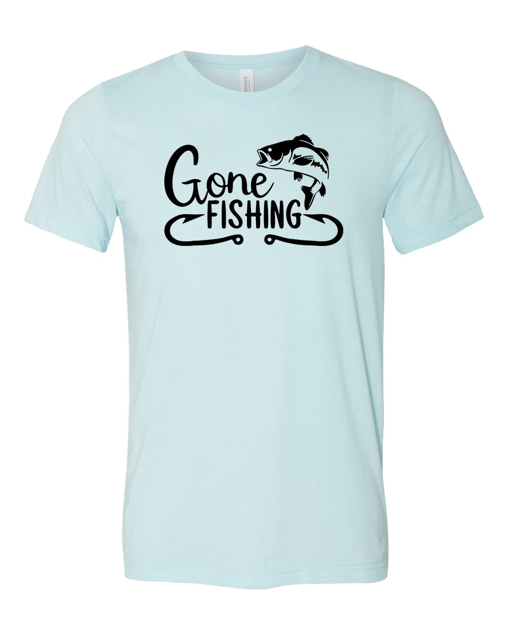 Gone Fishing Shirt for Men - Breathable UV Protection Fishing Shirt with UPF 50+ - Perfect Gift for Fisherman, Fishing Lovers & Dad - Ideal for Father's Day, Outdoor Fishing Trips & Summer Adventures