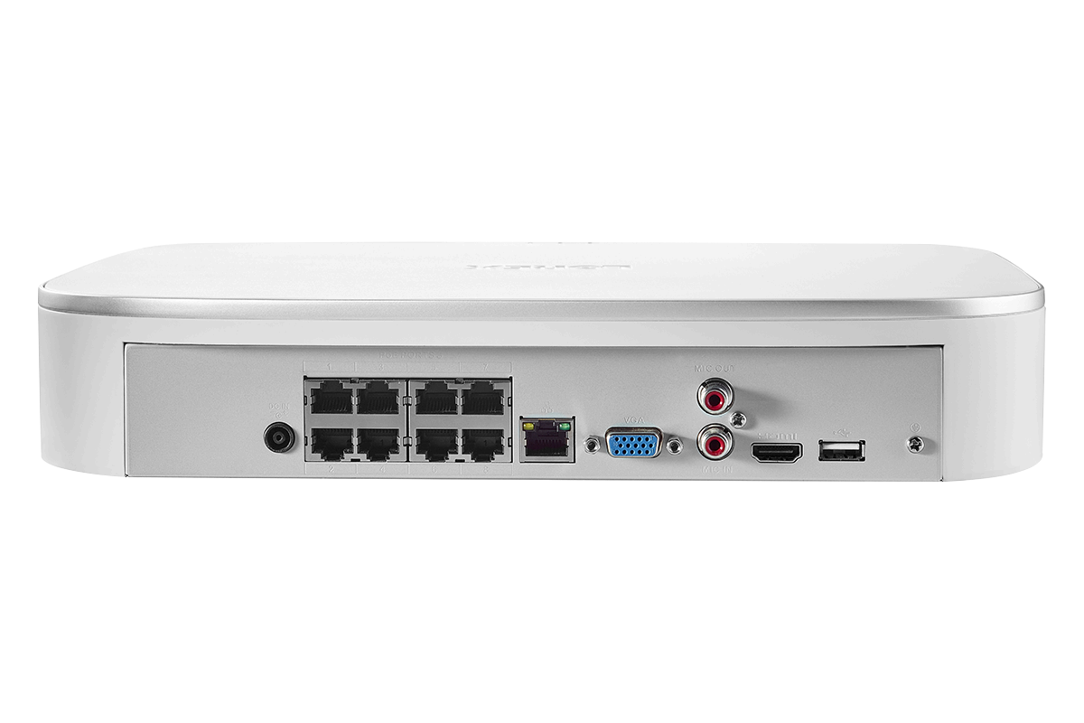 4K Ultra HD 8 Channel NVR Security System with 4 Smart Deterrence 8MP IP Cameras | 150FT Night Vision, 3TB HDD, AI Motion Detection | for Home & Business Surveillance (Indoor/Outdoor Use)