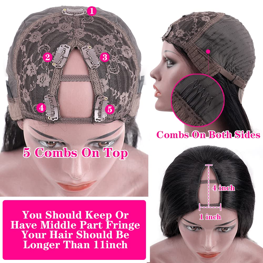 CHEETAHBEAUTY 100% Human Hair Wigs for Women - Natural Looking Straight/Styled Lace Front Wigs - Perfect for Daily Wear, Cosplay & Special Occasions