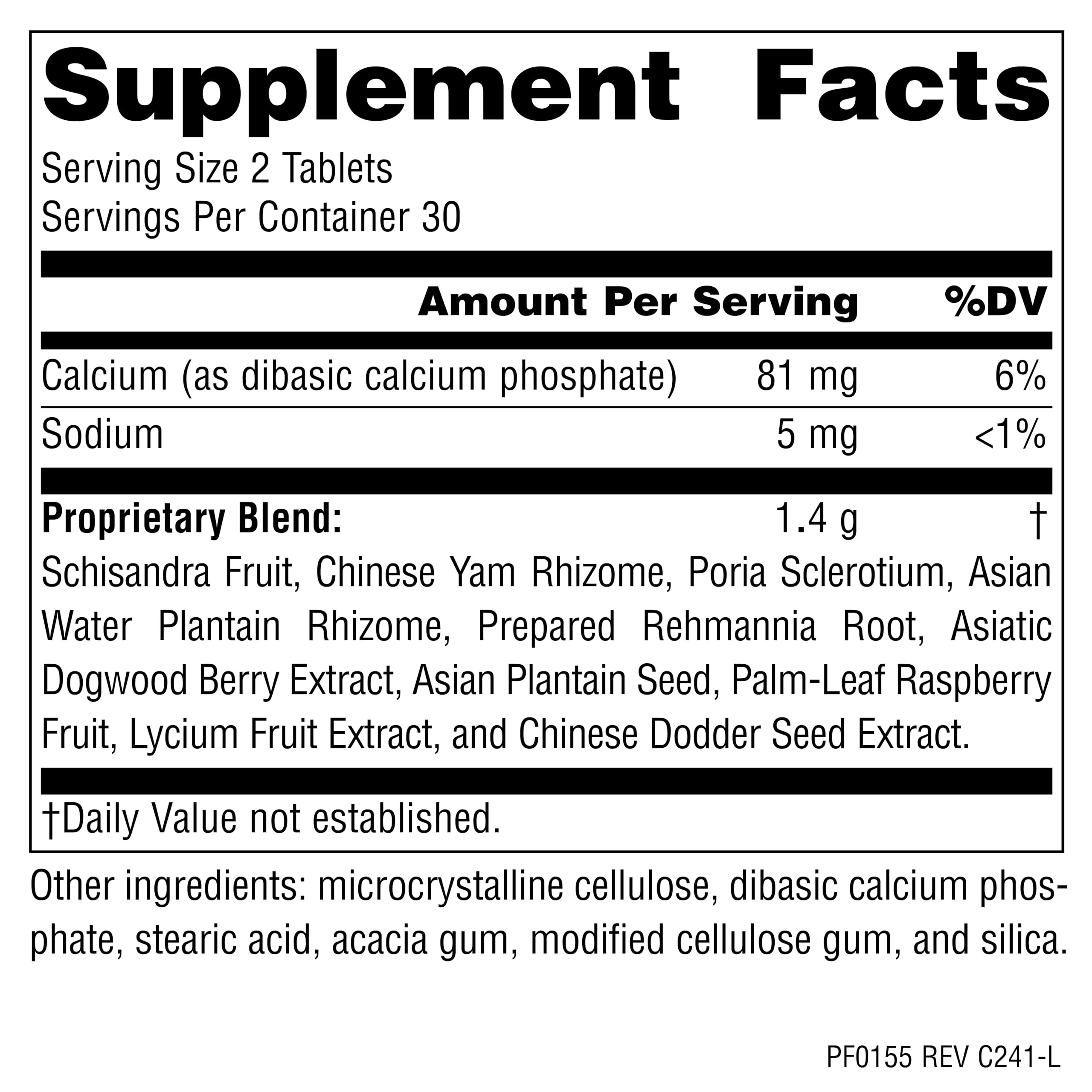 Planetary Herbals Schisandra Adrenal Complex 710mg with Yam Rhizome & Poria Sclerotium - 60 Tablets for Stress Relief & Adrenal Support