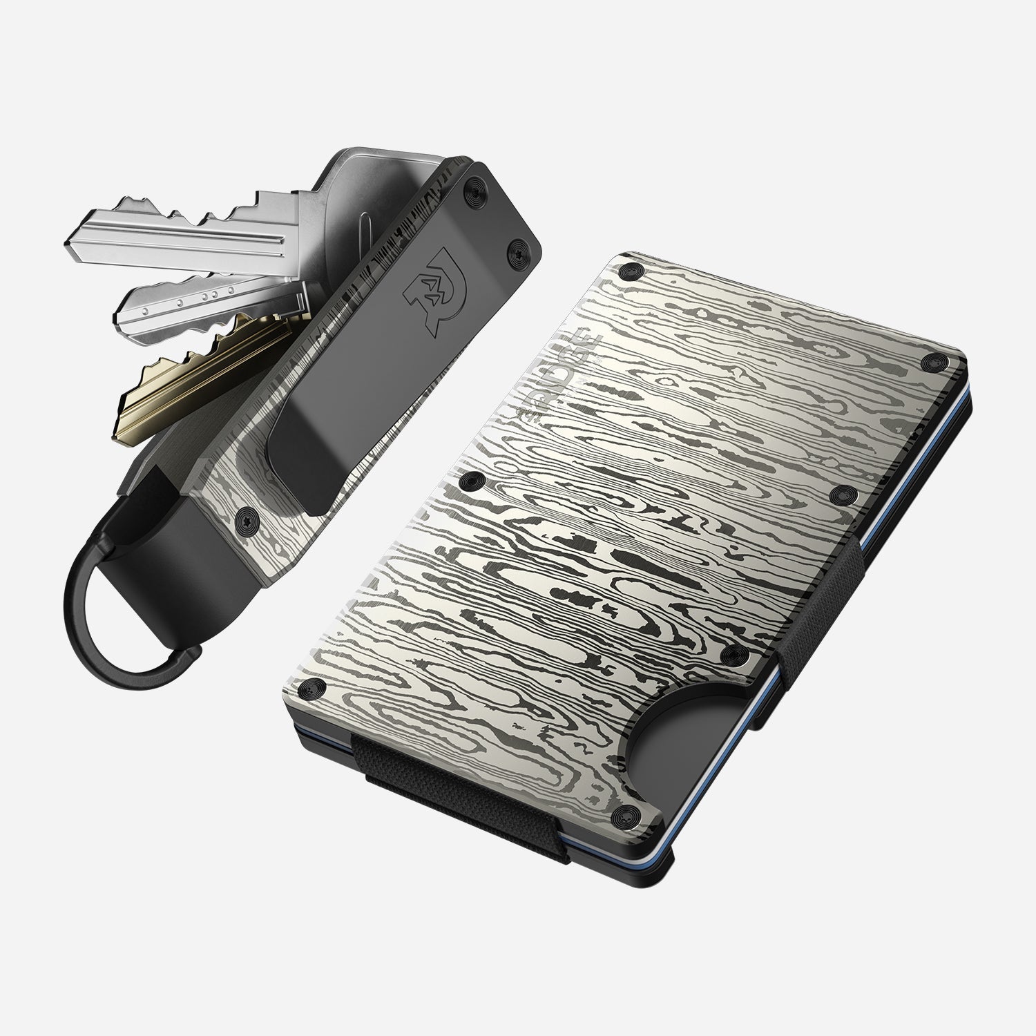 Premium Damascus Steel Daily Driver Kit - High-Quality EDC Tools for Everyday Carry & Outdoor Adventures