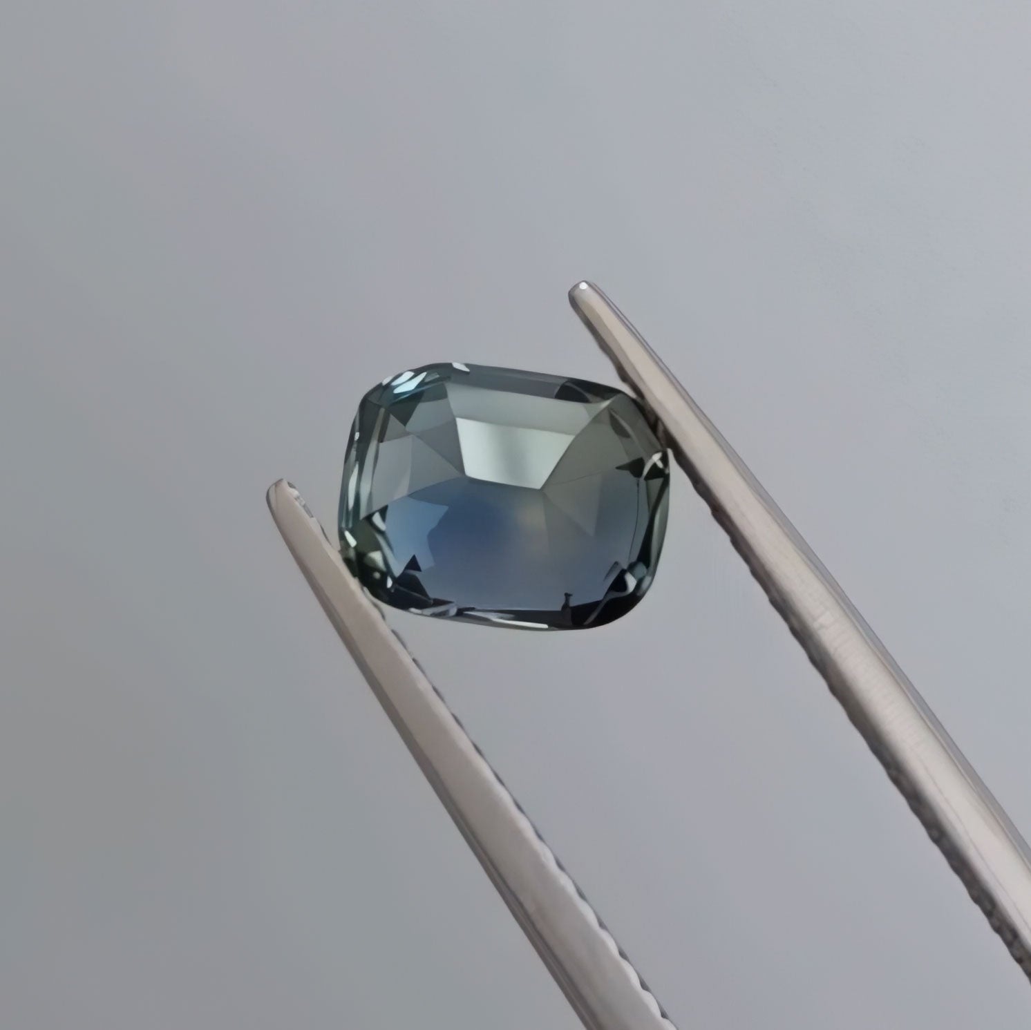 Natural Sapphire 2.52ct Elongated Cushion Cut Teal Blue Gemstone for Engagement Rings & Fine Jewelry | Certified Loose Gem