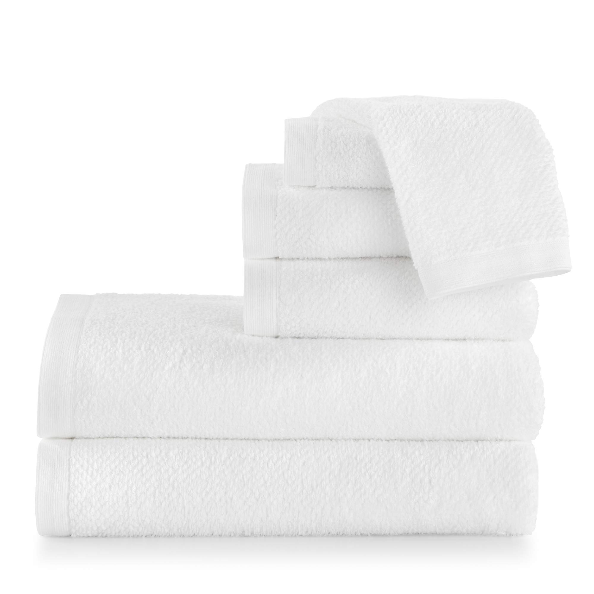 Peacock Alley Jubilee Bath Towels - Premium 100% Long Staple Cotton Luxury Bath Towels | 600 GSM Heavyweight | Soft & Absorbent | White Bath Sheet | Perfect for Spa, Guest Bathrooms & Luxury Hotels