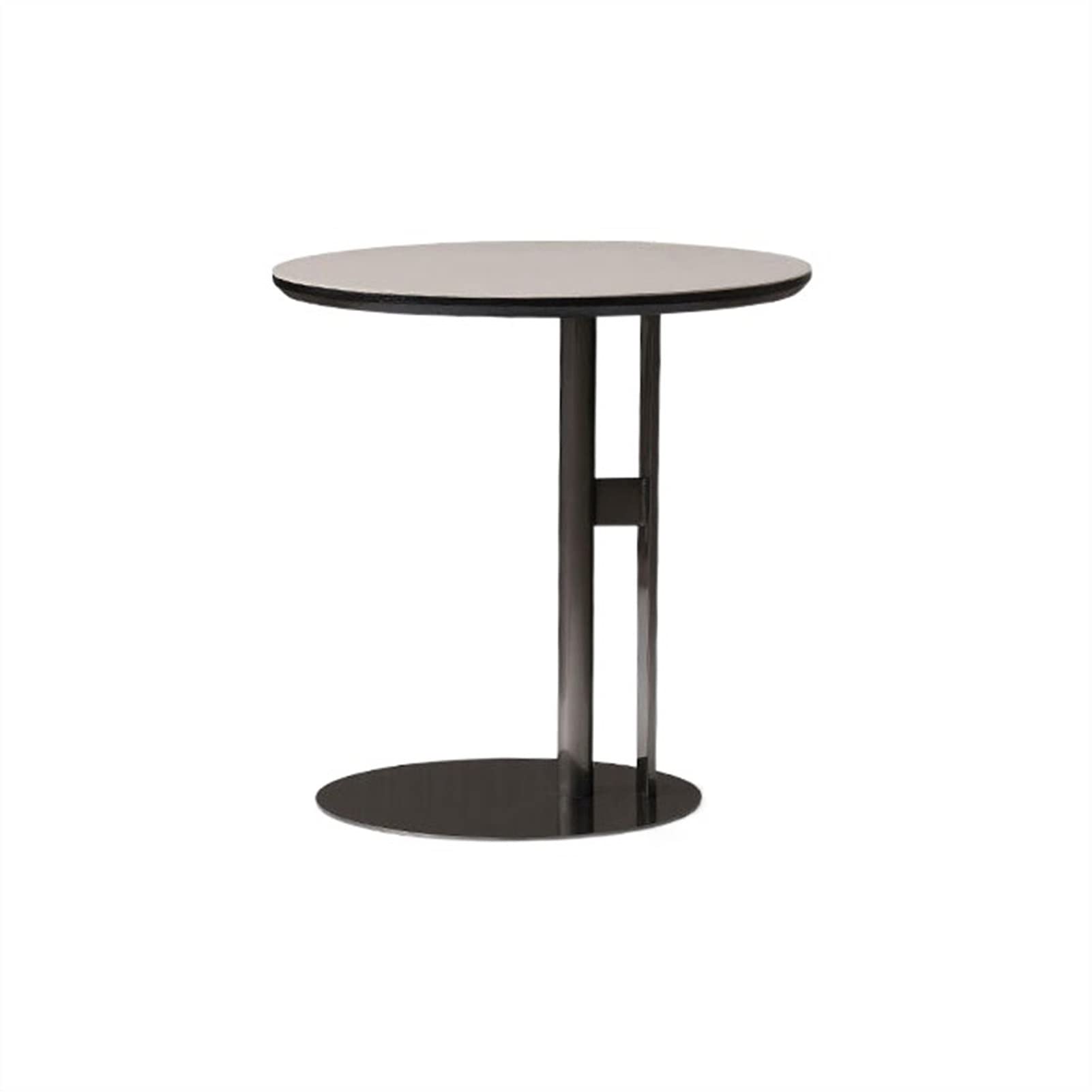 Modern Luxury Metal End Table - Small Side Table for Living Room, Bedroom, Office & Hotel | Stylish Coffee Table with Snack Tray for Home Decor & Entertainment Spaces