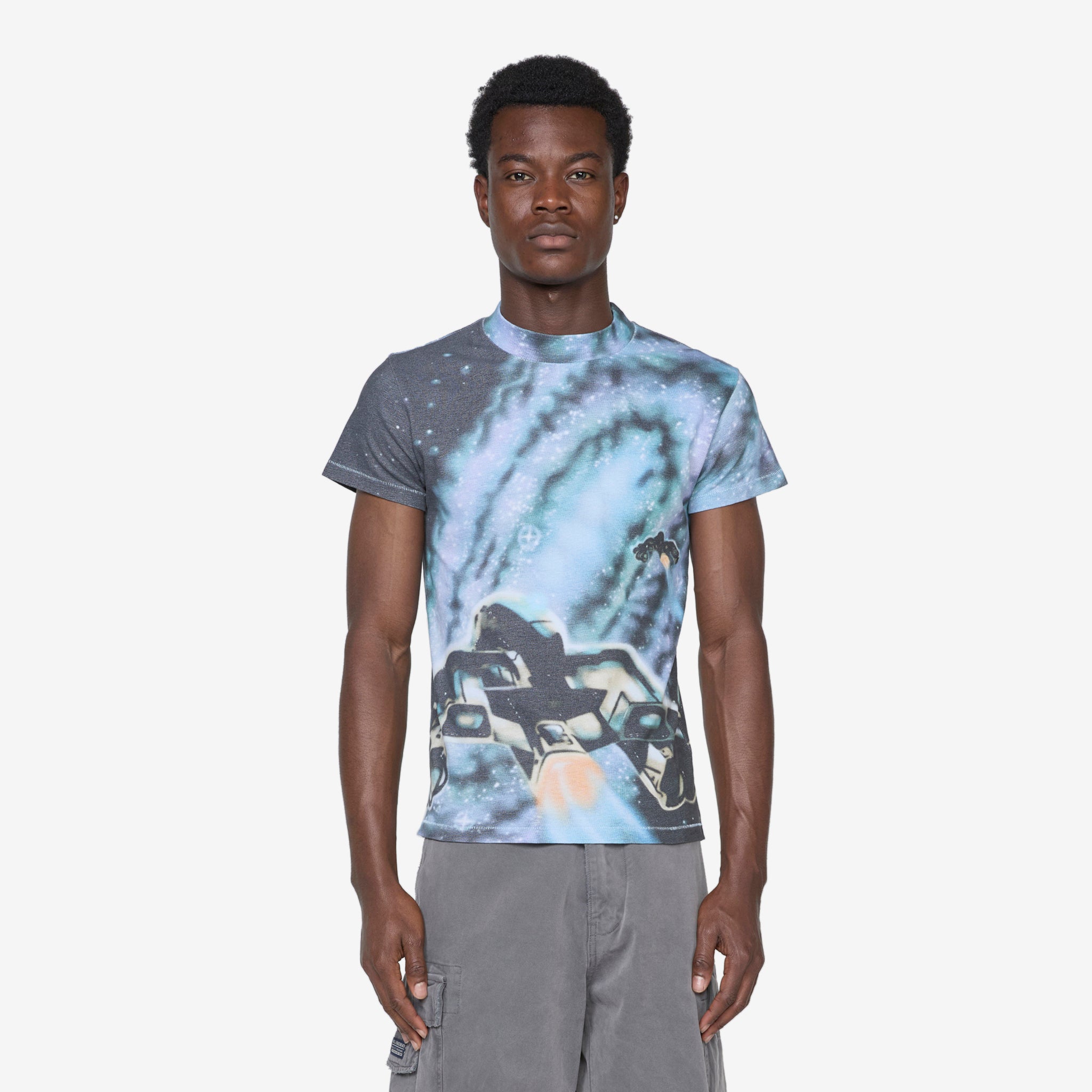 NASA Space Print T-Shirt - Astronaut Galaxy Graphic Tee for Men & Women - Perfect for Casual Wear, Cosplay & Space Enthusiasts