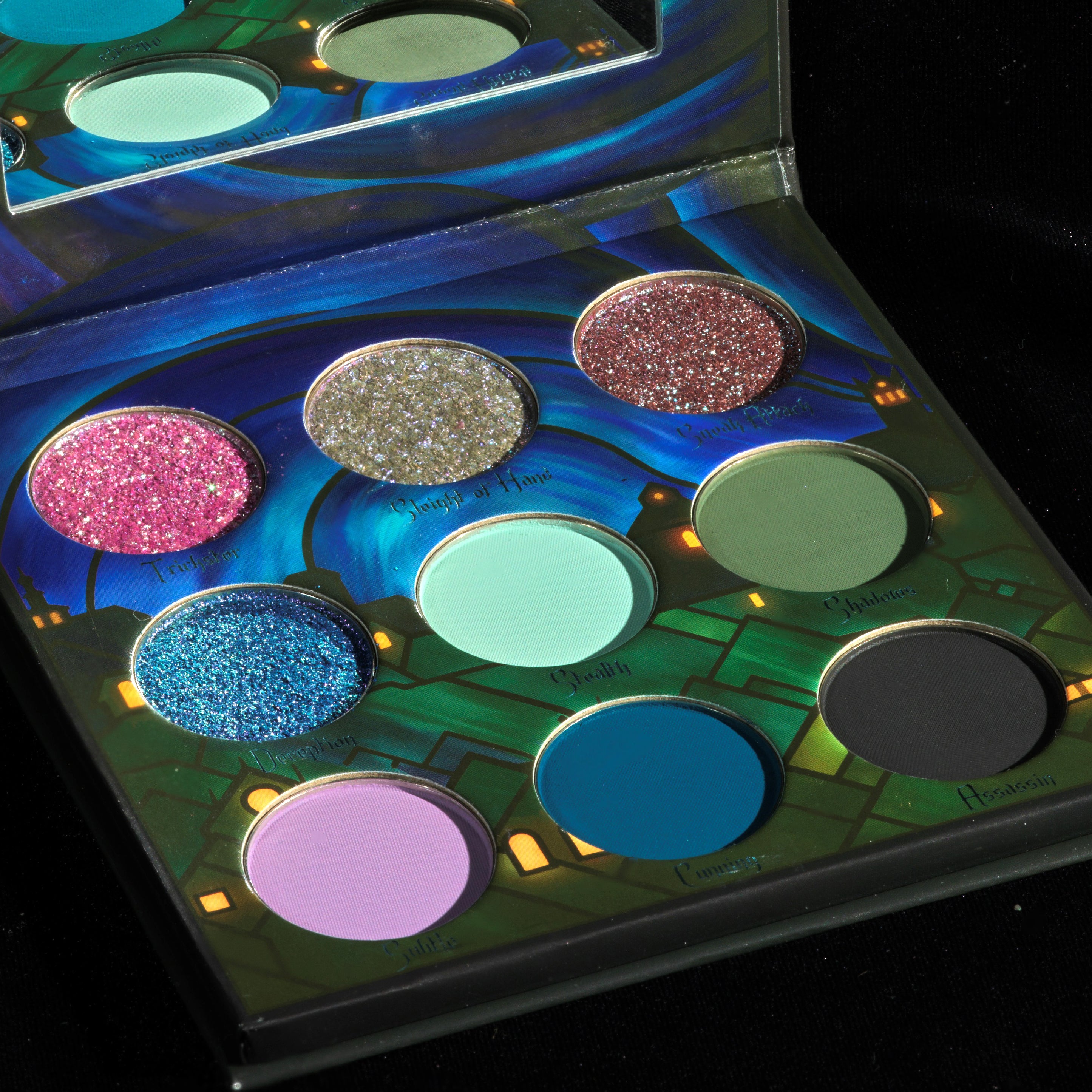 Rogue Eyeshadow Palette - 12 Highly Pigmented Matte & Shimmer Shades | Vegan & Cruelty-Free Makeup for Everyday & Party Looks | Perfect for Professional Makeup Artists & Beginners