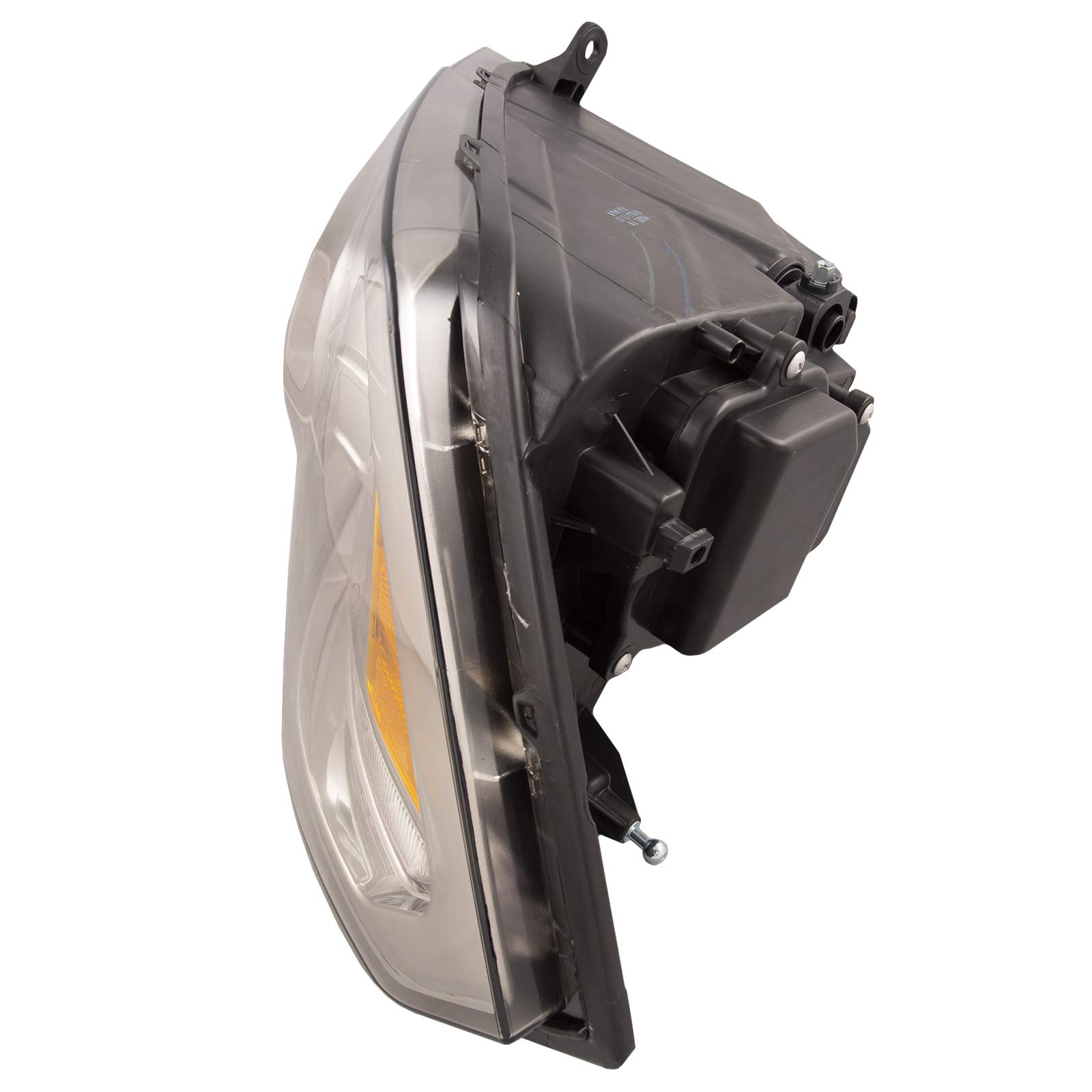 PERDE LED Headlights Compatible with 2013-2018 Ram 1500/2500/3500 - Halogen Projector Chrome Housing with Performance Lens - DRL Daytime Running Lights - Driver & Passenger Side Headlamps - Perfect for Night Driving & Off-Road Adventures