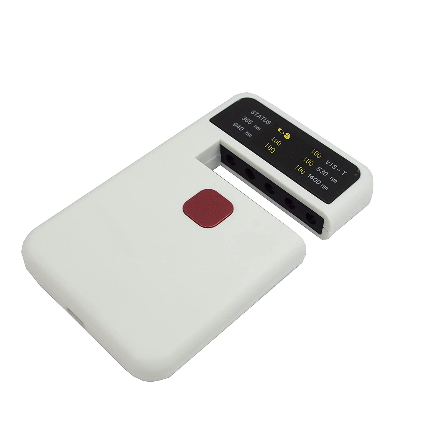 Premium UV VL IR Light Transmittance Meter - Measures 365nm UV, 530nm VL, 380nm-760nm, 940nm & 1400nm IR - Ideal for Solar Film Testing, Agricultural Film Analysis & Optical/Tempered Glass Quality Control