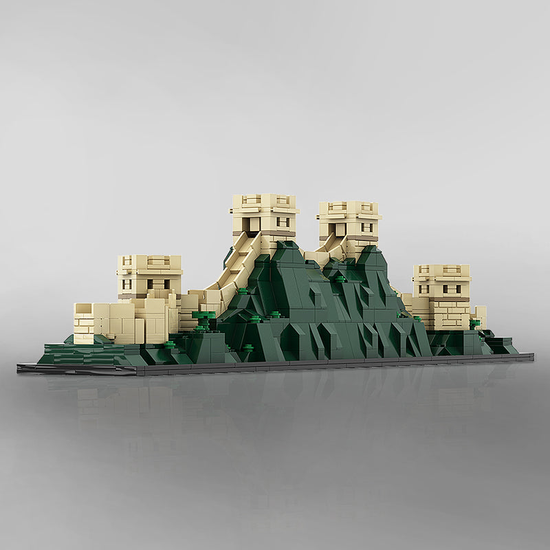 LEGO-Compatible MOC 29645 The Great Wall of China Building Set - 3000+ Pieces Extended Version for Adults & Collectors - Perfect for Home Decor, Gift & Display