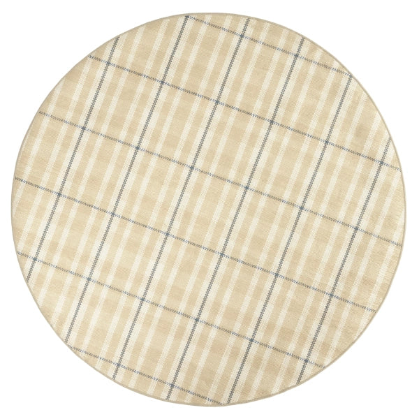 Hallie Plaid Khaki Area Rug - Soft & Durable Machine Washable Living Room Rug for Home Decor, Bedroom, Office & High Traffic Areas