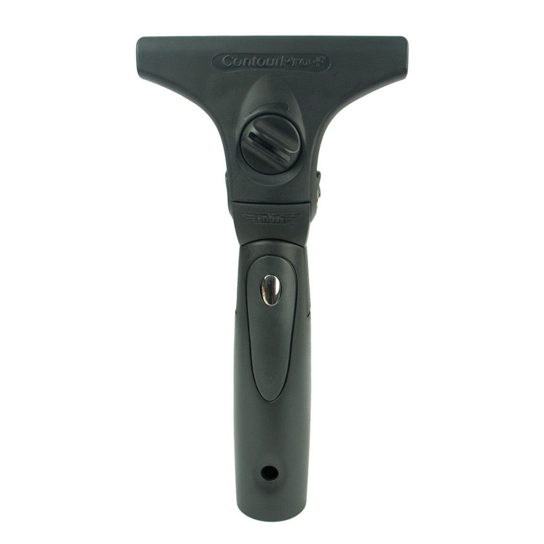 Ettore Contour Pro+ Super Channel Squeegee Handle - Professional Window Cleaning Tool for Home & Commercial Use - Perfect for Glass, Mirrors, and Shower Doors