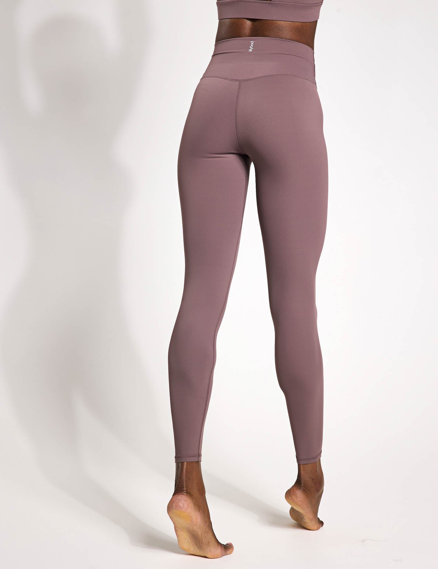 Chloe Cloud Core Legging - High Waisted Yoga Pants for Women, Soft & Stretchy Workout Leggings, Grape Purple - Perfect for Yoga, Gym, Running & Lounge Wear