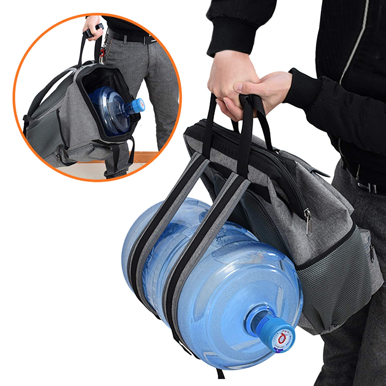 Heavy Duty Backpack Tool Bag with Padded Back Support - Durable Electrician Tool Kit Organizer for Plumbers, HVAC & Cable Technicians - Perfect for Job Sites, Home Repairs & Outdoor Work