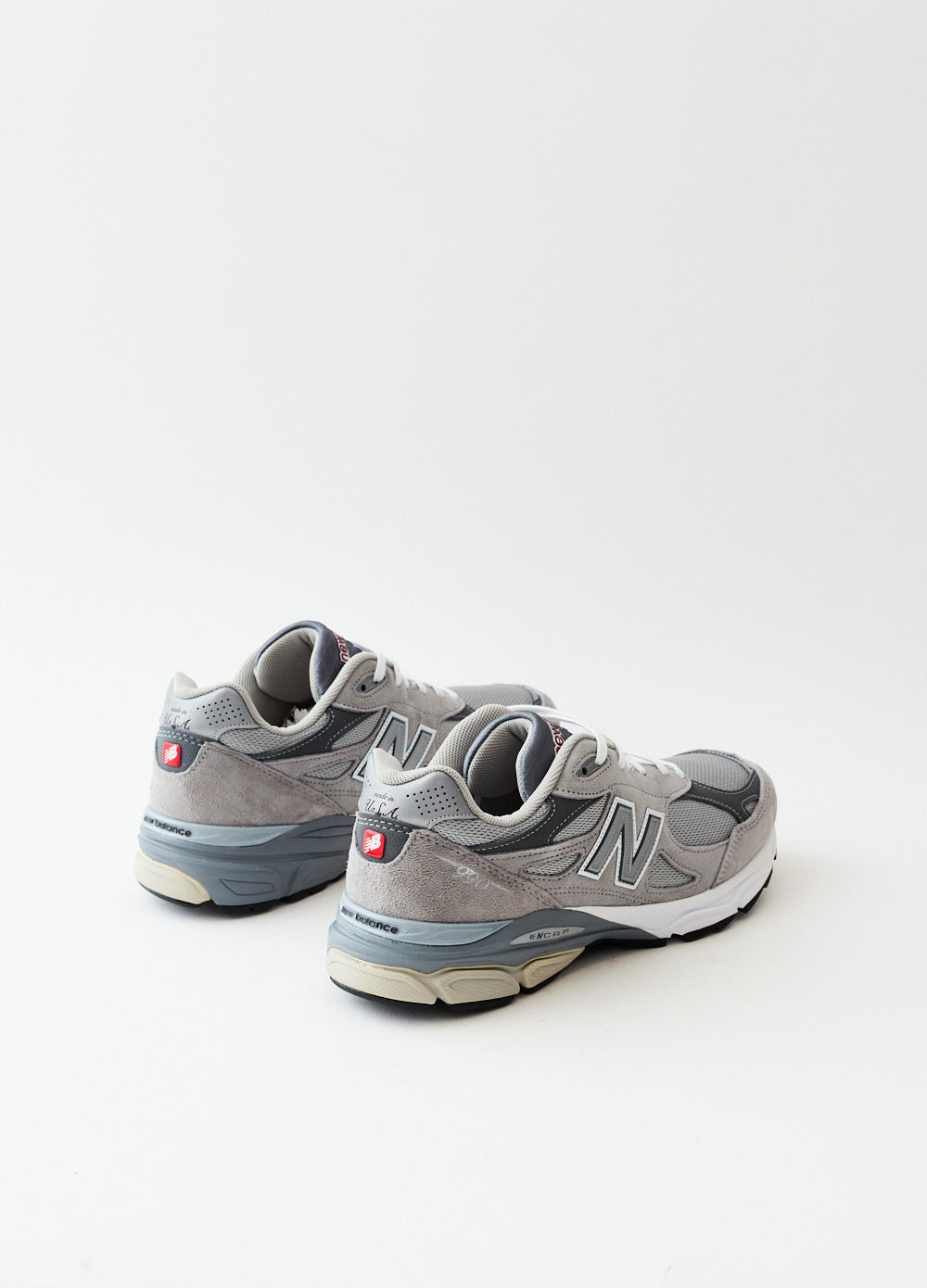 New Balance M990GY3 Grey Running Shoes for Men - Lightweight Comfort & Support for Jogging, Gym Workouts & Daily Wear